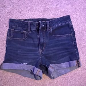 Aeropostale, High Rise Midi Shorts